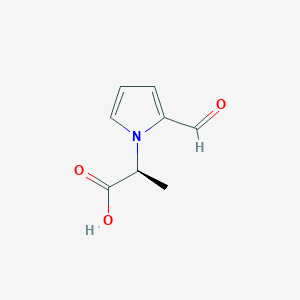 (2S)-2-(2-Formyl-1H-pyrrol-1-yl)propanoic acid图片