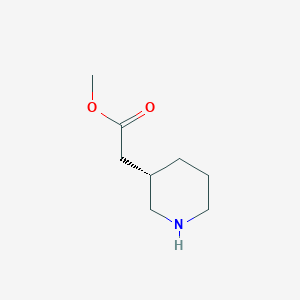 methyl 2-[(3S)-piperidin-3-yl]acetate图片