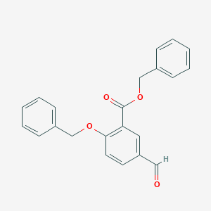 Benzyl 2-Benzyloxy-5-formylbenzoate图片