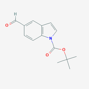 tert-Butyl 5-Formyl-1H-indole-1-carboxylate图片
