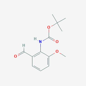 tert-Butyl 2-Formyl-6-methoxyphenylcarbamate图片