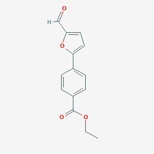 Ethyl 4-(5-Formyl-2-furyl)benzoate图片