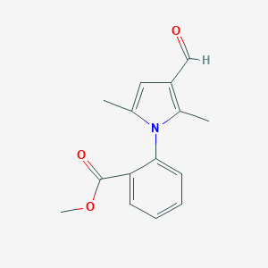 methyl 2-(3-formyl-2,5-dimethyl-1H-pyrrol-1-yl)benzoate图片