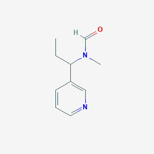 α-Ethyl-N-formyl-N-methylpyridinemethaneamine图片
