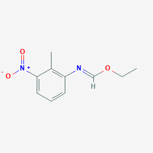 Ethyl-N-(2-methyl-3-nitrophenyl)formimidate图片