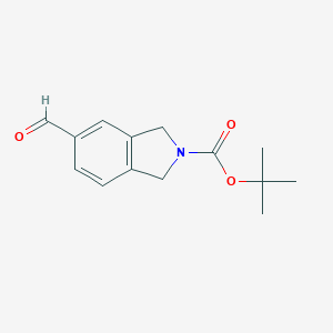 tert-Butyl 5-Formylisoindoline-2-carboxylate图片