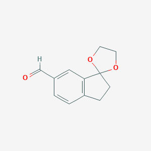 6-Formyl-indan-1-one 1,2-ethanediol ketal图片