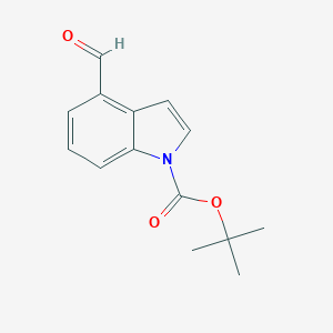 tert-Butyl 4-Formyl-1H-indole-1-carboxylate图片