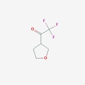 2,2,2-TRIFLUORO-1-(TETRAHYDROFURAN-3-YL)ETHANONE图片