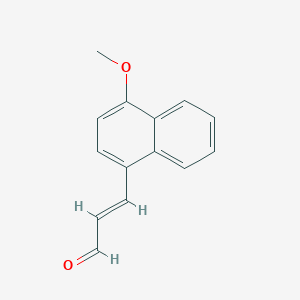 4-Methoxy-1-naphthaleneacrolein图片