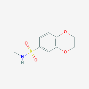 N-Methyl-2,3-dihydrobenzo[b][1,4]dioxine-6-sulfonamide图片