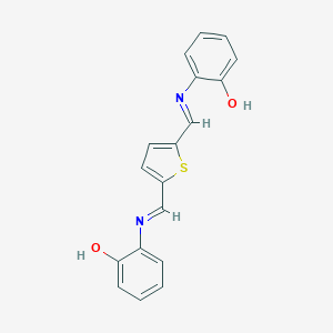 2,2'-[2,5-Thiophenediylbis[(E)-methylidynenitrilo]]bisphenol图片