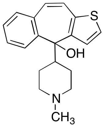 4-(1-Methyl-4-piperidinyl)-4H-benzo[4,5]cyclohepta[1,2-b]thiophene-4-ol图片