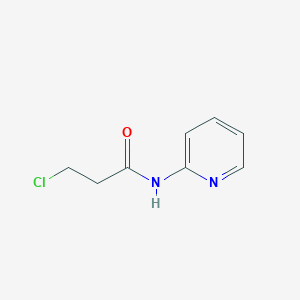 3-chloro-N-(pyridin-2-yl)propanamide图片