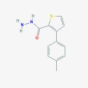 3-(4-Methylphenyl)thiophene-2-carbohydrazide图片