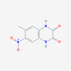 6-methyl-7-nitroquinoxaline-2,3-diol图片