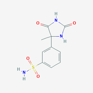 3-(4-methyl-2,5-dioxoimidazolidin-4-yl)benzene-1-sulfonamide图片