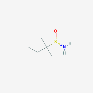 (S)-2-METHYLBUTANE-2-SULFINAMIDE图片