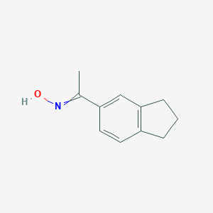1-(2,3-dihydro-1H-inden-5-yl)ethan-1-one oxime图片
