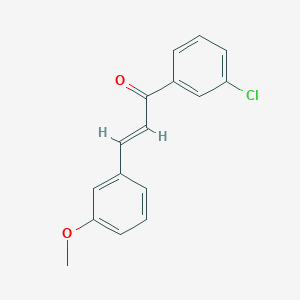 (2E)-1-(3-chlorophenyl)-3-(3-methoxyphenyl)prop-2-en-1-one图片
