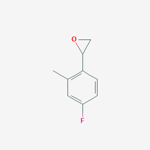 2-(4-Fluoro-2-methylphenyl)oxirane图片
