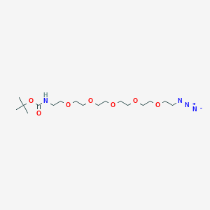 t-Boc-N-amido-PEG5-azide图片