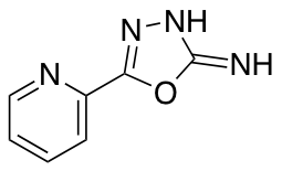 5-吡啶-2-基-1,3,4-恶二唑-2-基胺图片