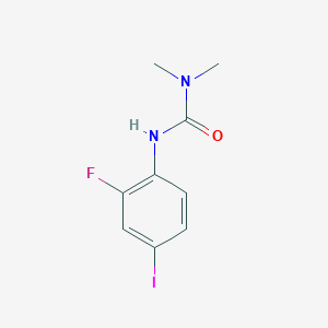 1-(2-Fluoro-4-iodophenyl)-3,3-dimethylurea图片