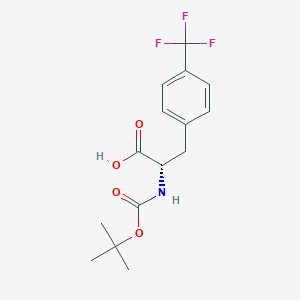 Boc-L-4-三氟甲基苯丙氨酸图片