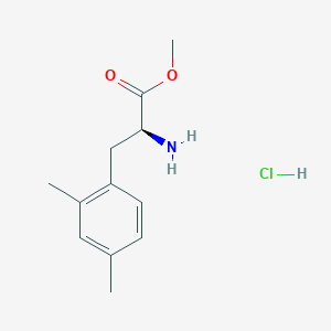 (S)-Methyl 2-amino-3-(2,4-dimethylphenyl)propanoate hydrochloride图片