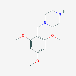 1-(2,4,6-Trimethoxybenzyl)piperazine Dihydrochloride图片