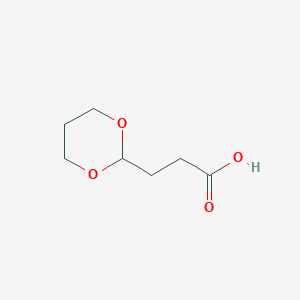3-(1,3-Dioxan-2-yl)propionic acid图片