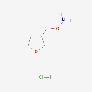 O-(oxolan-3-ylmethyl)hydroxylamine hydrochloride图片