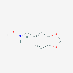 N-[1-(2H-1,3-benzodioxol-5-yl)ethyl]hydroxylamine图片