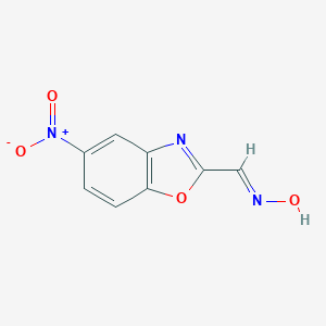 N-[(5-nitro-1,3-benzoxazol-2-yl)methylidene]hydroxylamine图片