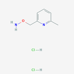 O-[(6-methylpyridin-2-yl)methyl]hydroxylamine dihydrochloride图片