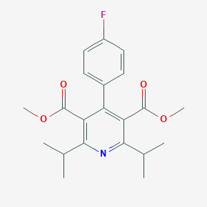 Dimethyl 2,6-Diisopropyl-4-(4-fluorophenyl)-pyridine-3,5-dicarboxylate图片