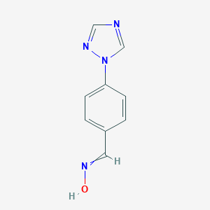 N-{[4-(1H-1,2,4-triazol-1-yl)phenyl]methylidene}hydroxylamine图片