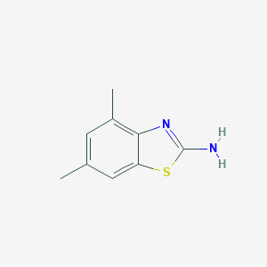 4,6-二甲基-1,3-苯并噻唑-2-胺(不含盐)图片