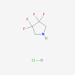 3,3,4,4-Tetrafluoropyrrolidine hydrochloride图片