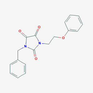 1-Benzyl-3-(2-phenoxyethyl)-1H-imidazole-2,4,5(3H)-trione图片