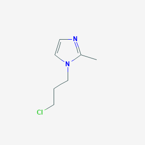 1-(3-chloropropyl)-2-methyl-1H-imidazole hydrochloride图片