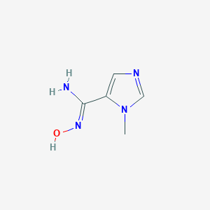 N'-hydroxy-1-methyl-1H-imidazole-5-carboximidamide图片