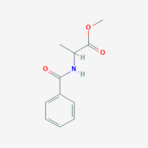 N-Benzoyl-DL-alanine methyl ester图片