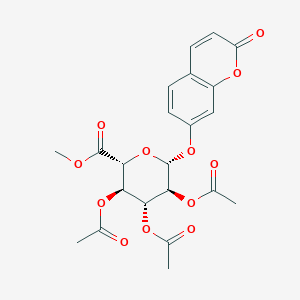 7-Hydroxy Coumarin 2,3,4-Tri-O-acetyl-β-D-glucuronide Methyl Ester图片