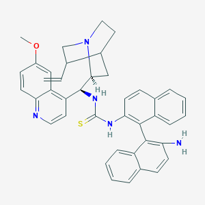 N-[(S)-2'-氨基-1,1'-联萘-2-基]-N'-[(8α,9S)-10,11-二氢-6'-甲氧基奎宁-9-基]硫脲图片