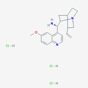 (8α,?9S)?-6'-甲氧基奎宁-?9-胺三盐酸盐图片