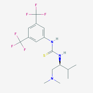 (S)-1-[3,5-双(三氟甲基)苯基]-3-[1-(二甲基氨基)-3-甲基丁-2-基]硫脲图片