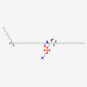 (7S,23Z)-4-hydroxy-7-[(1R,2E)-1-hydroxy-2-hexadecen-1-yl]-N,N,N-trimethyl-9-oxo-3,5-dioxa-8-aza-4-phosphadotriacont-23-en-1-aminium 4-Oxide Inner Salt图片