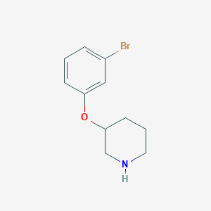 3-(3-Bromophenoxy)piperidine Hydrochloride Salt图片